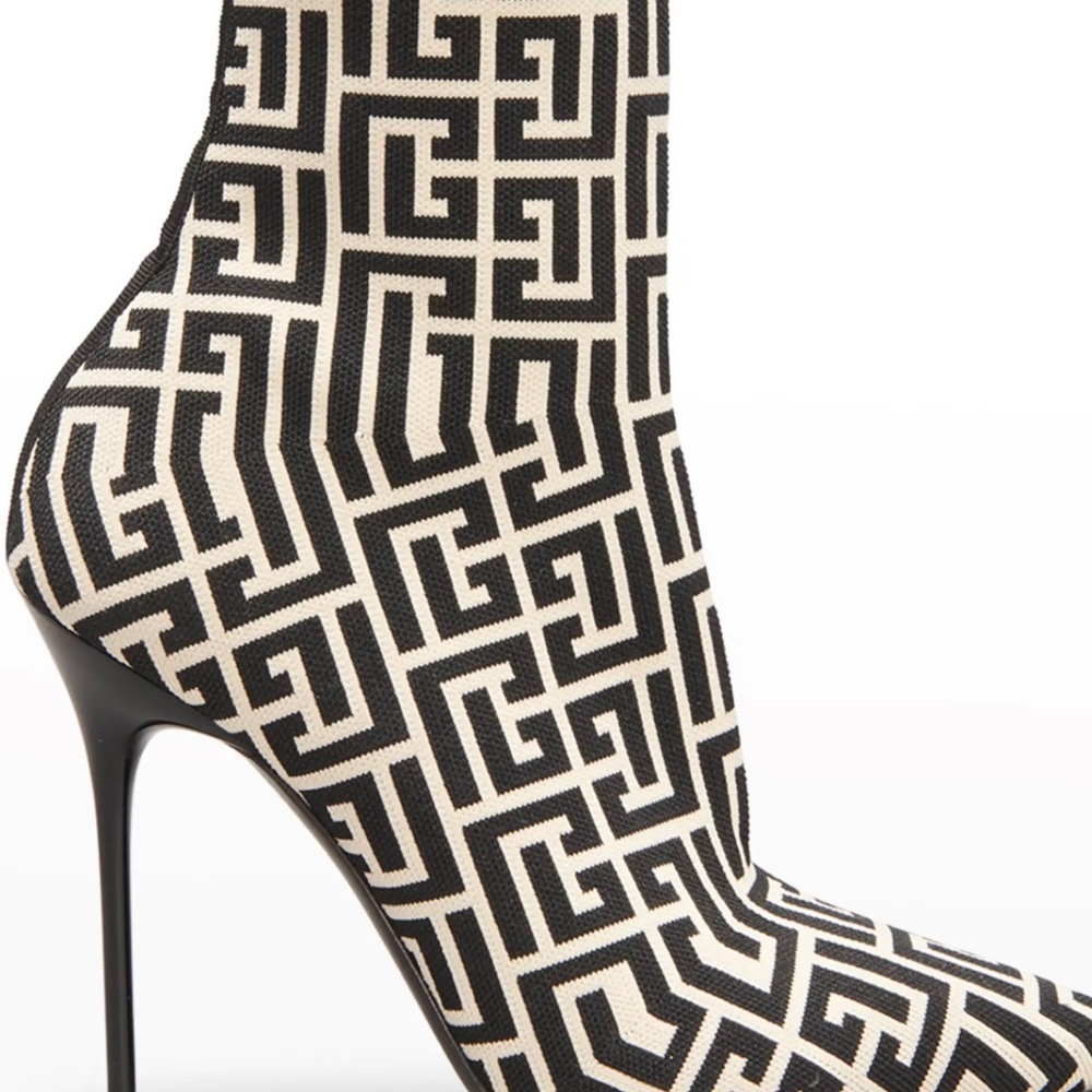 Baliman Skye Monogram bootie - Picture 3 of 3